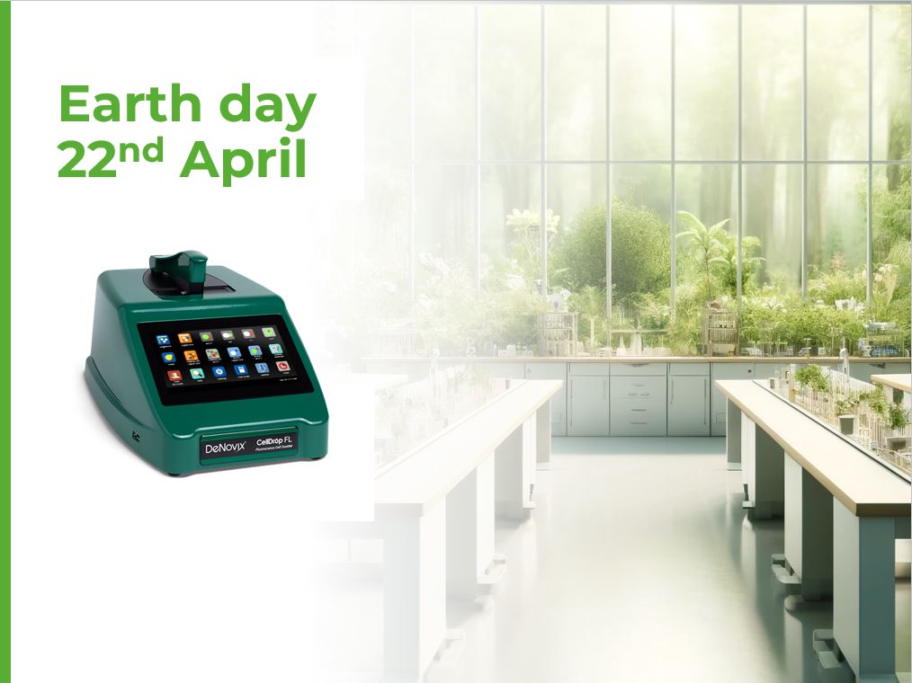 Reduce your lab's environmental impact this Earth day with CellDrop