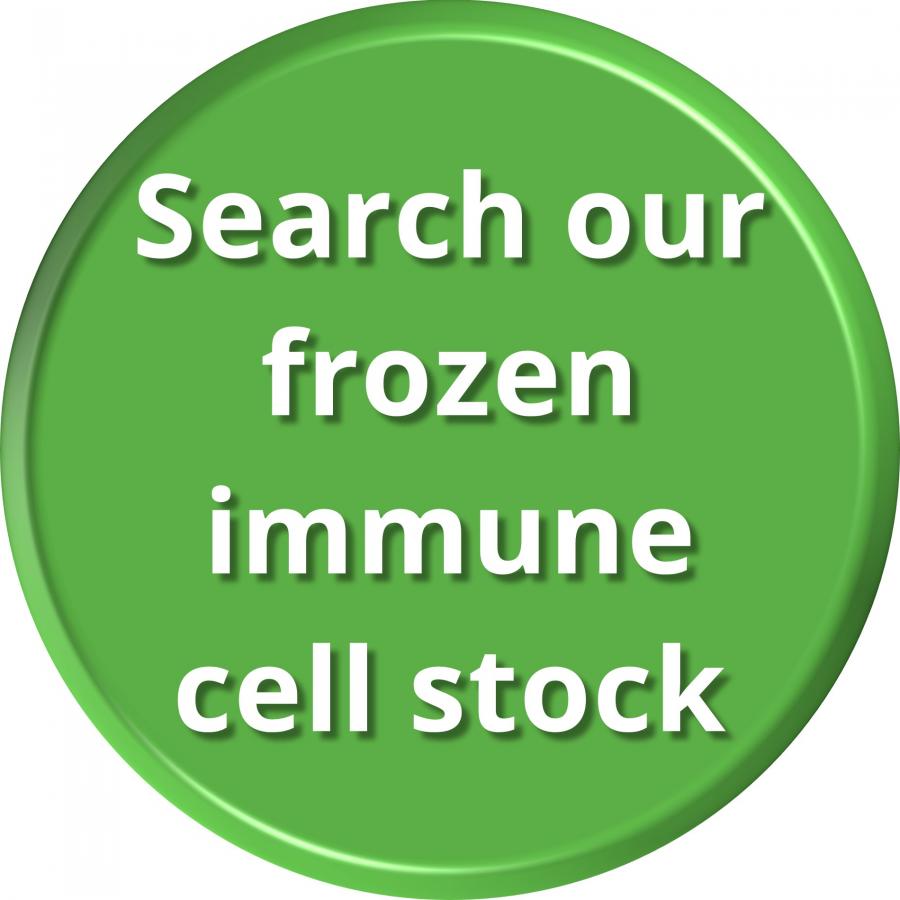Search our frozen immune cell stock