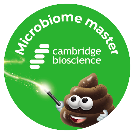 gut microbiome badge