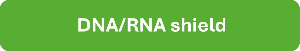dna rna shield button