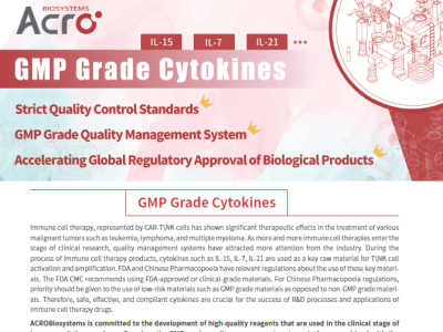 Brochure: GMP grade cytokines