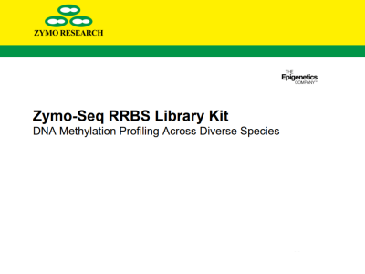 Download: RRBS library preparation user manual