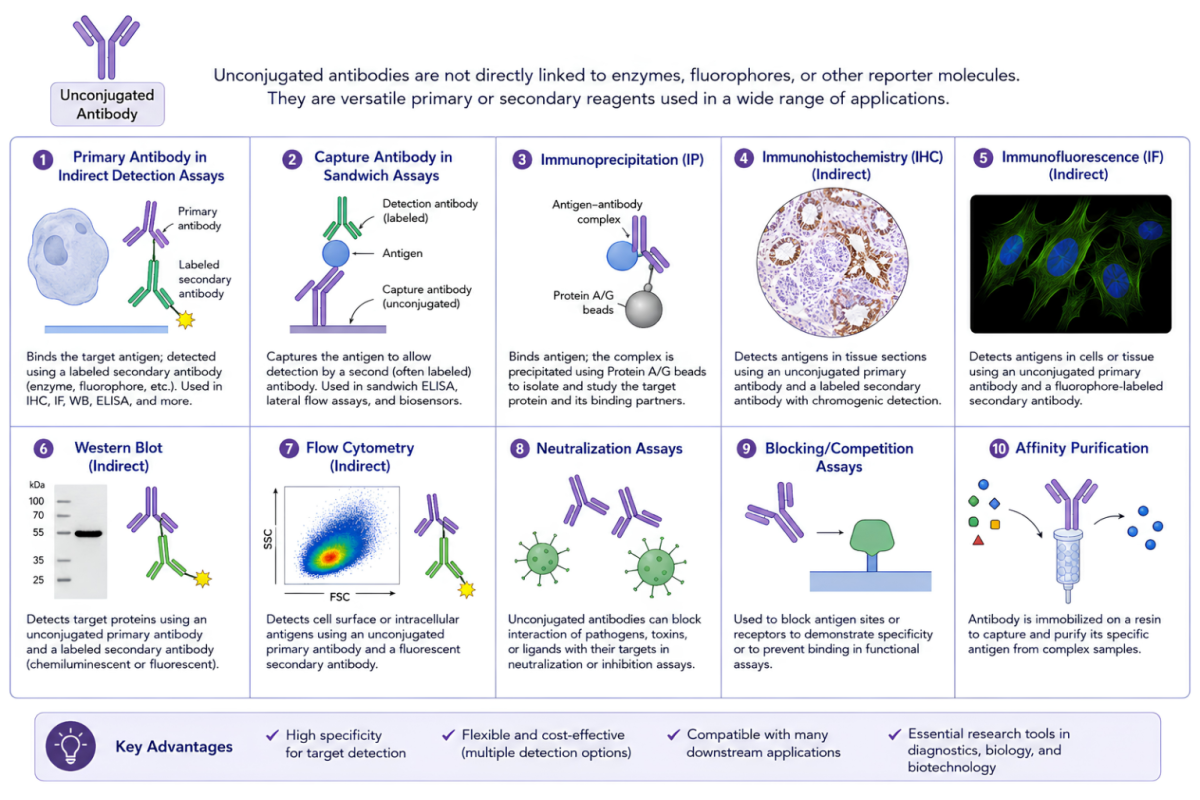 Use of unconjugated antibodies_no title