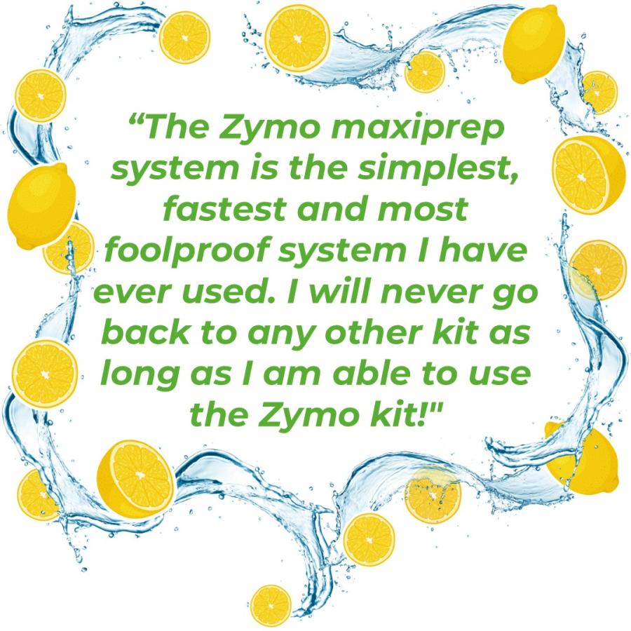 ZymoPURE testimonial 