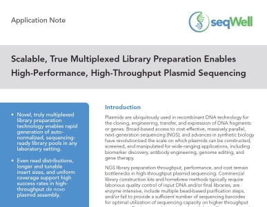 Download the plasmid sequencing application note