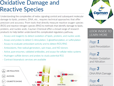 Download: Oxidative damage and reactive species