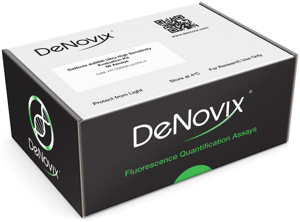 DeNovix dsDNA fluorescence assay