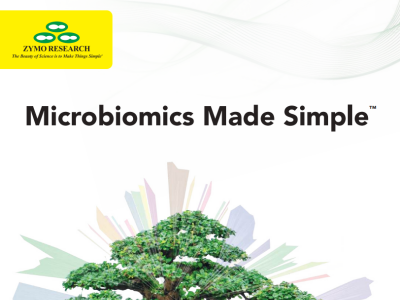Download the Zymo microbiomics brochure