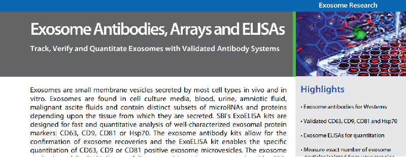 Download System Biosciences brochure