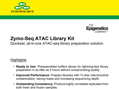 Download: Zymo ATAC-seq library preparation protocol